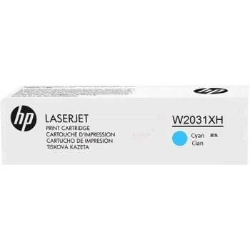 Toner HP 415XH [W2031XH] cyan, oryginalny (korporacyjny) | 6000str.