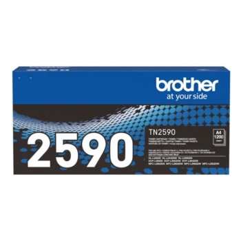 Toner Brother TN-2590 czarny, oryginalny | 1200str.