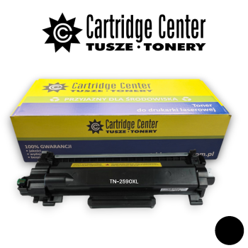 Toner Brother TN-2590XL czarny, zamiennik | 3000str.