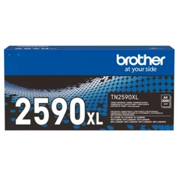 Toner Brother TN-2590XL czarny, oryginalny | 3000str.