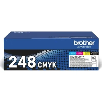 Toner Brother Toner TN-248VAL CMYK, oryginalny | zestaw 4 tonerów | 4x1000str.