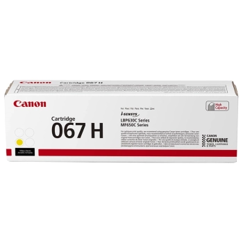 Toner Canon CRG067H yellow, oryginalny | 2350str.