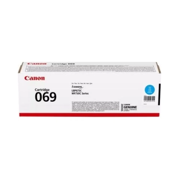 Toner Canon CRG069 C cyan, oryginalny | 1900str.