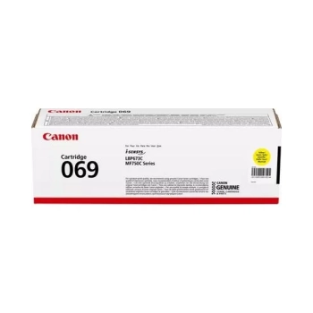 Toner Canon CRG069 Y yellow, oryginalny | 1900str.