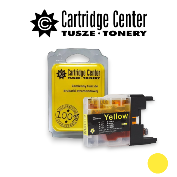 Tusz Brother LC-1220 Y yellow, zamiennik | 10ml