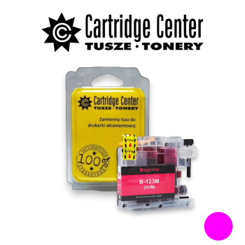 Tusz Brother LC-123 M magenta, zamiennik | 10ml