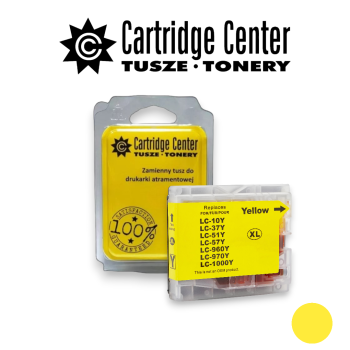 Tusz Brother LC-1000 Y yellow, zamiennik | 36ml