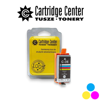 Tusz Canon CLI-36 kolorowy, zamiennik | 12ml