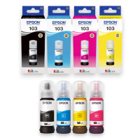 Tusze Epson 103 CMYK