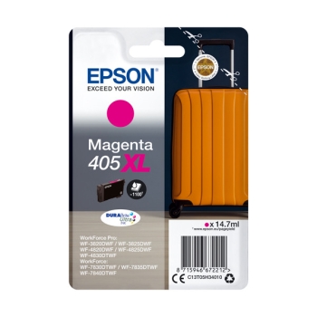 Tusz Epson 405XL M [C13T05H34010] magenta, oryginalny | 14,7ml