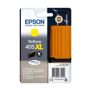 Tusz Epson 405XL Y [C13T05H44010] yellow, oryginalny | 14,7ml