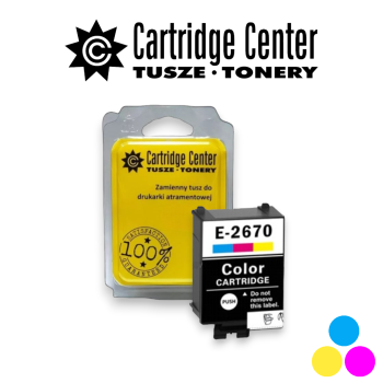 Tusz Epson 267 [T2670] kolorowy, zamiennik | 7ml