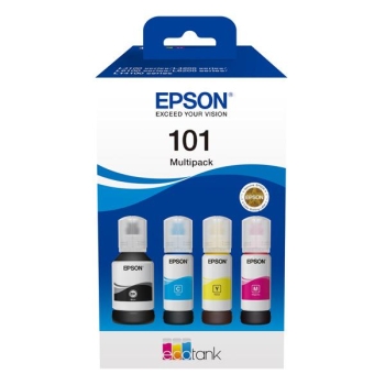 Tusz Epson 101 [T03V64A] CMYK Multipack | zestaw 4 tuszy