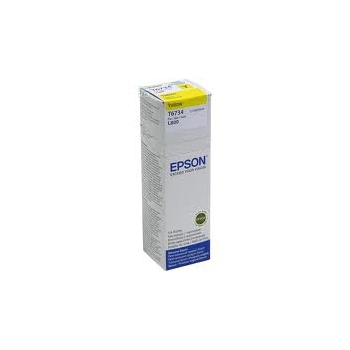 Tusz Epson T6734 Y [C13T67344A] yellow, oryginalny | 70 ml