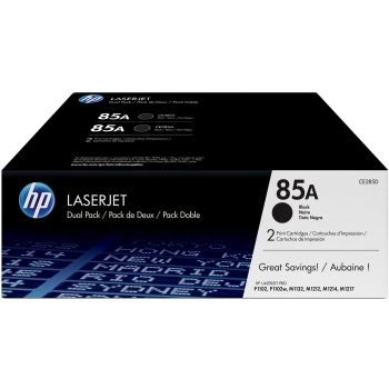 Toner HP 85AD [CE285AD] zestaw 2 czarnych tonerów, oryginalny | 2x 1600str.