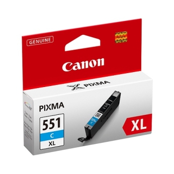 Tusz Canon CLI-551XL cyan, oryginalny | 11 ml