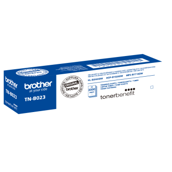 Toner Brother TN-B023 czarny, oryginalny | 2000str.